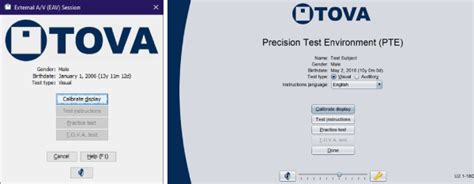 Download T.O.V.A. Software .